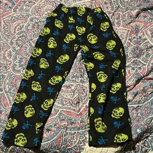 Kids Pajamas with Fun Yellow and Blue Print